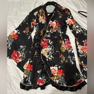 Floral Kimono Robe